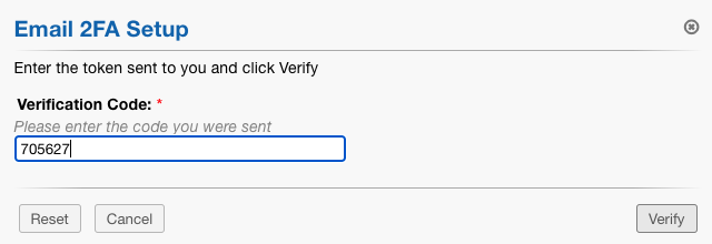 Configure 2FA Token